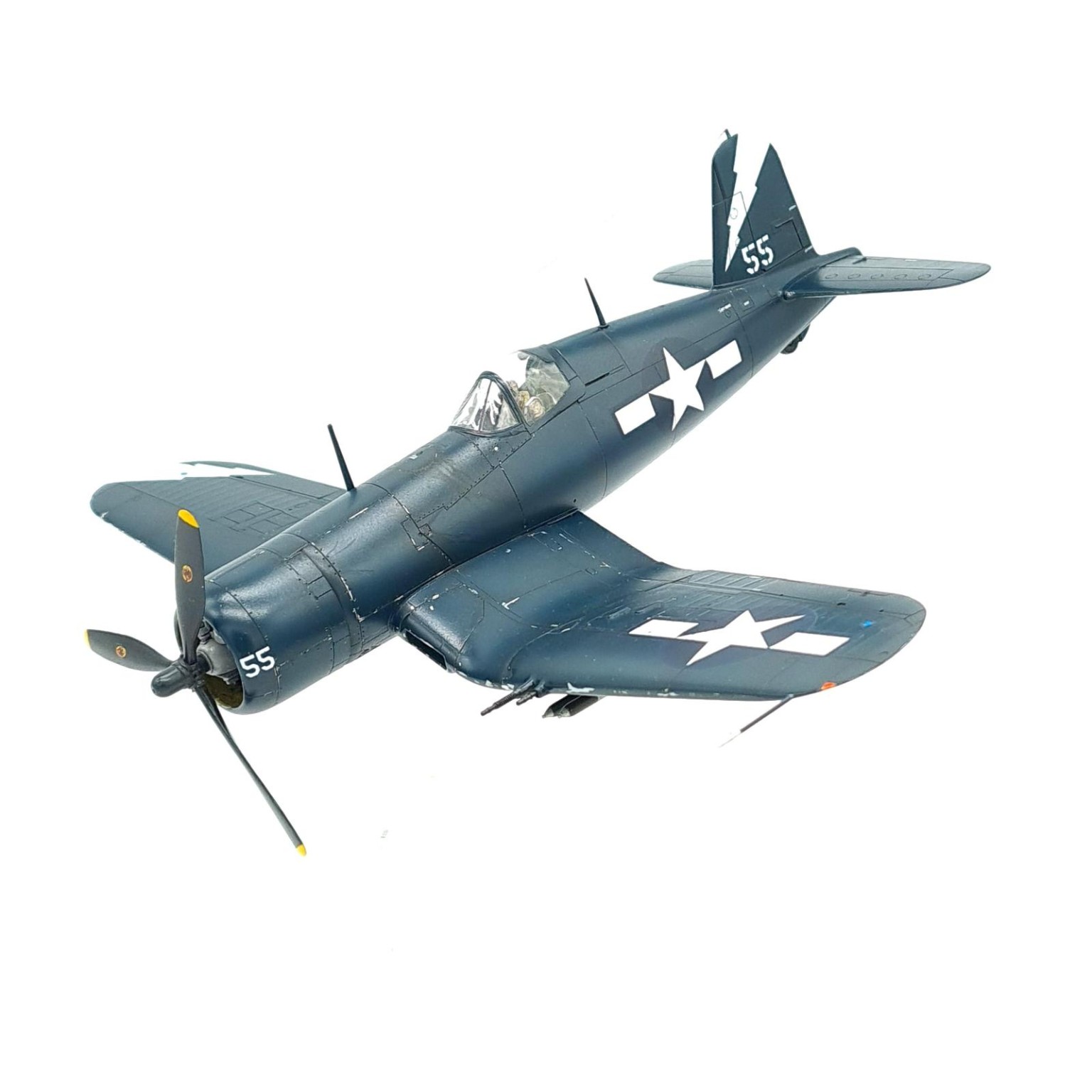 Tamiya F4U-1C, 1/48. The Sky Pirates. - aviation Carrier Corsair - iModeler