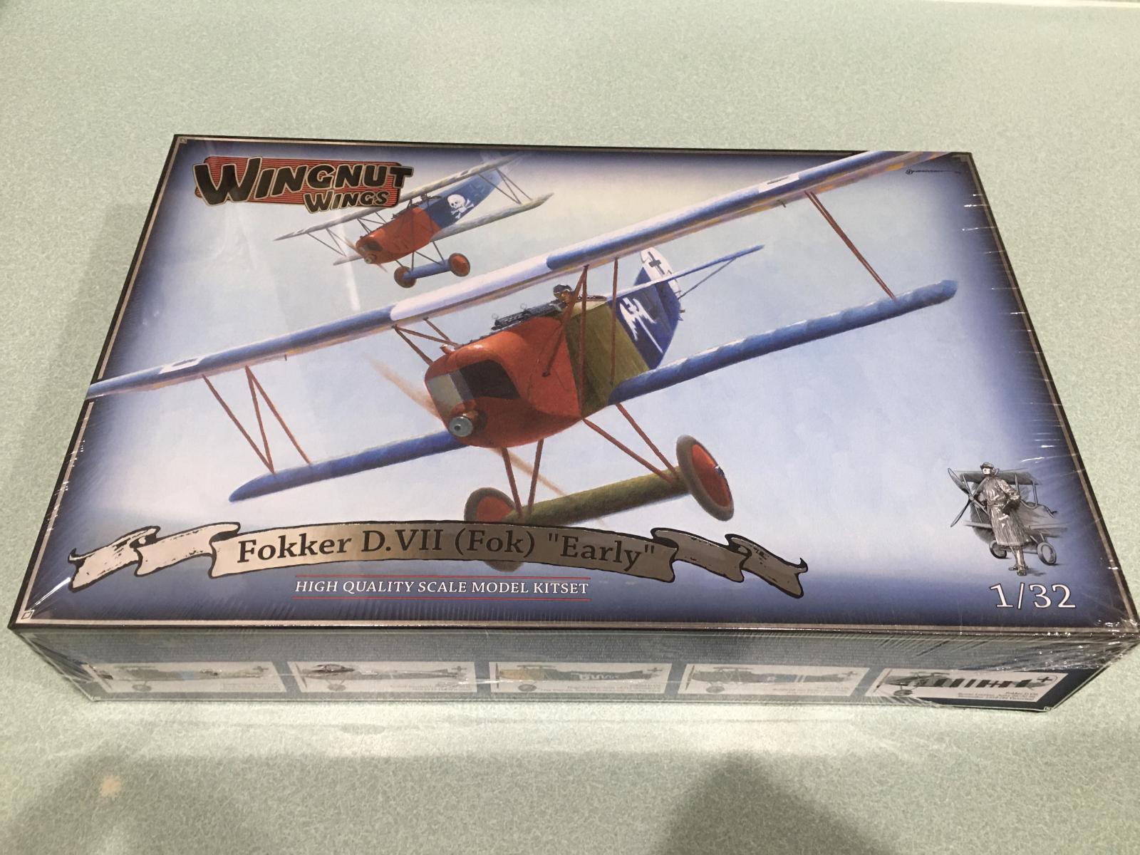 Aviattic Decals 1/32 OAW FOKKER D-VII 4-COLOR LOZENGE with TAPES FACTORY FRESH 