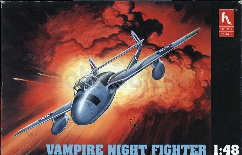 1/48 Hobbycraft de Havilland Vampire NF10 - iModeler