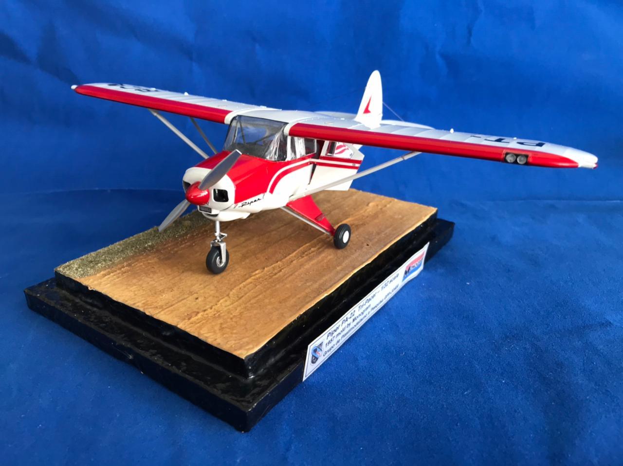 Giant 1/3 Scale Piper PA-22 Tri-Pacer Plans & Templates 115ws