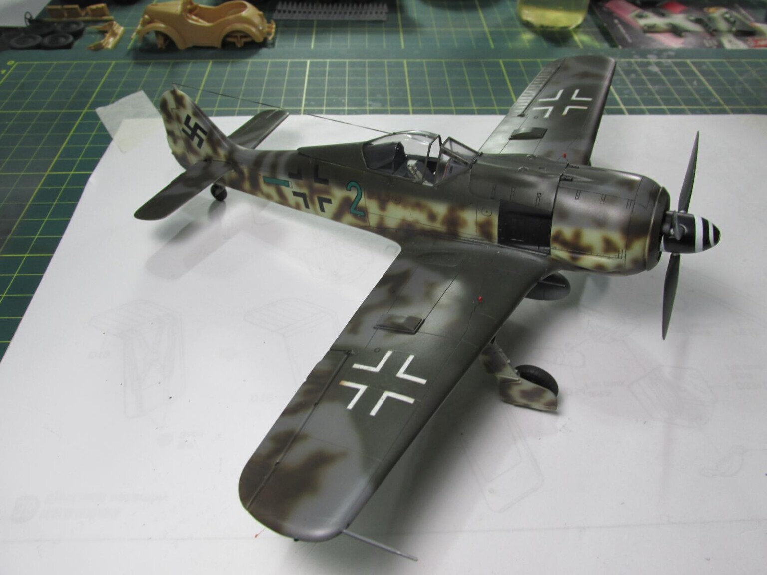 Focke Wulf Fw 190f 8 Panzerblitz Tamiya 1 48 Fw 190 Imodeler