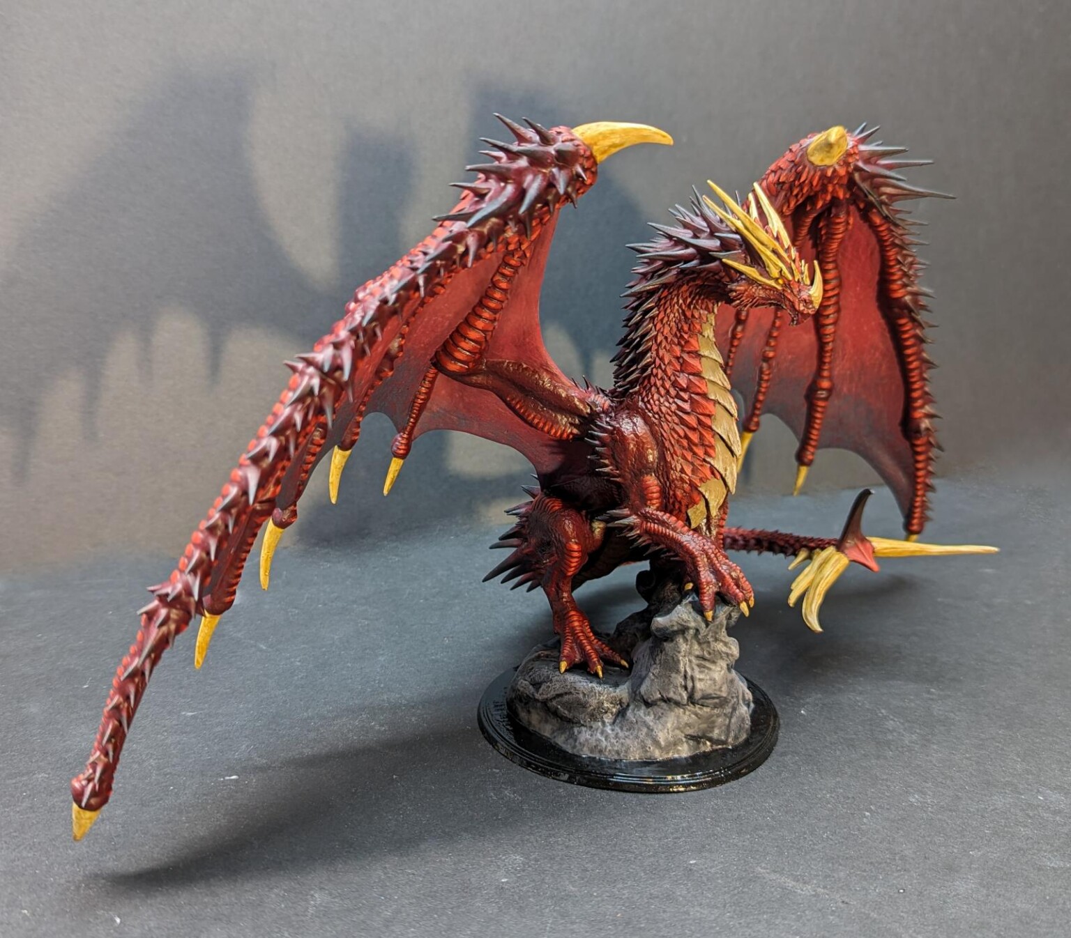 Ancient Red Dragon - 3D printing Fantasy - iModeler