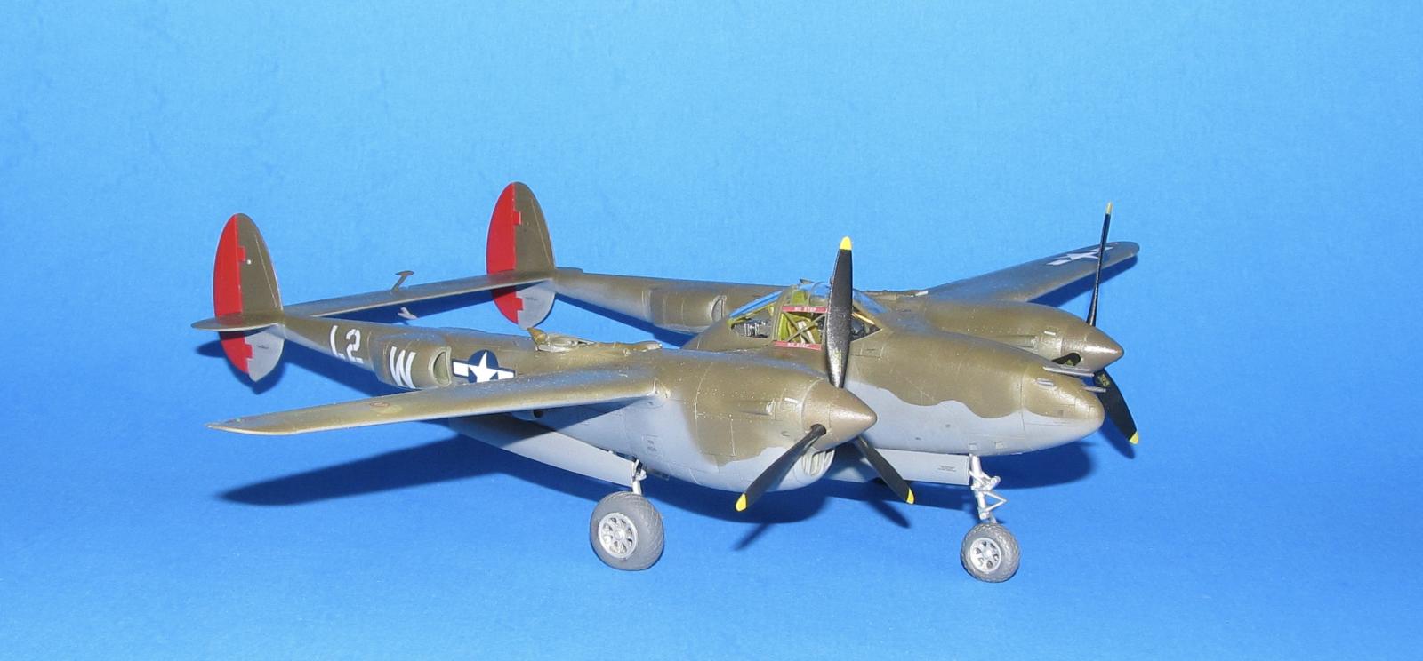 1/48 Tamiya P-38J (Robin Old's Scat II) - Lightning Robin Olds - iModeler