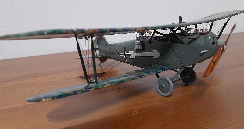 Hannover CL III, 148 Eduard, pilot Rudolf Hager, observer Otto Weber