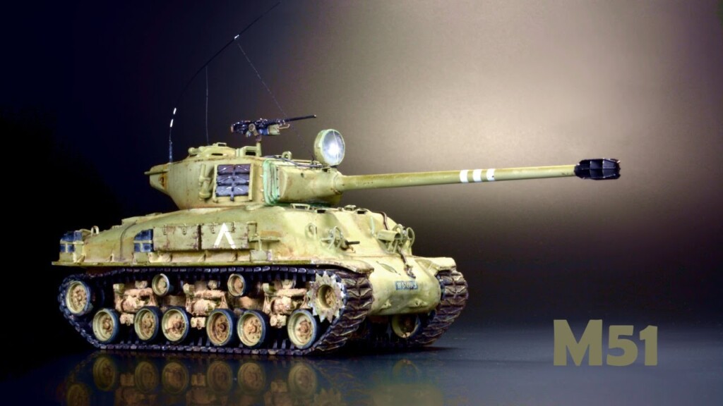 Video: M51 Super Sherman - 1/72 - 3D Print - AVF Model - iModeler