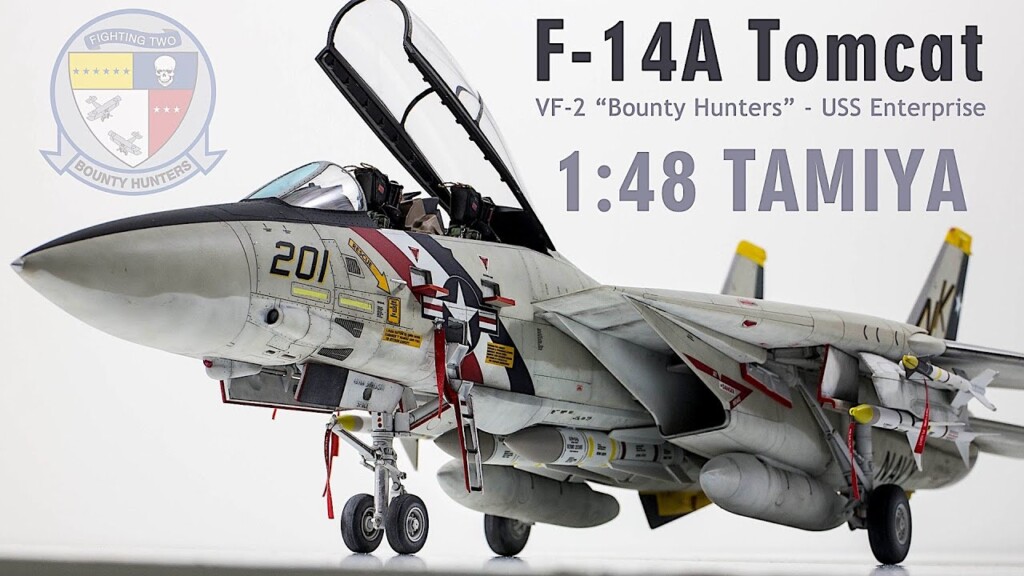 Video: Tamiya F-14A Tomcat VF-2 