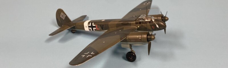 1/72 Junkers Ju-88 C-6, Zerstörer variant of the Schnellbomber